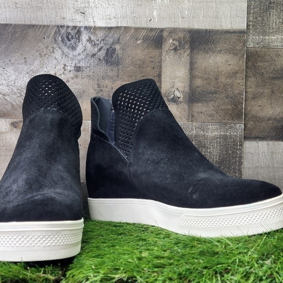 New Steve Madden WINNI Black suede Sz 10 - Picture 8 of 10